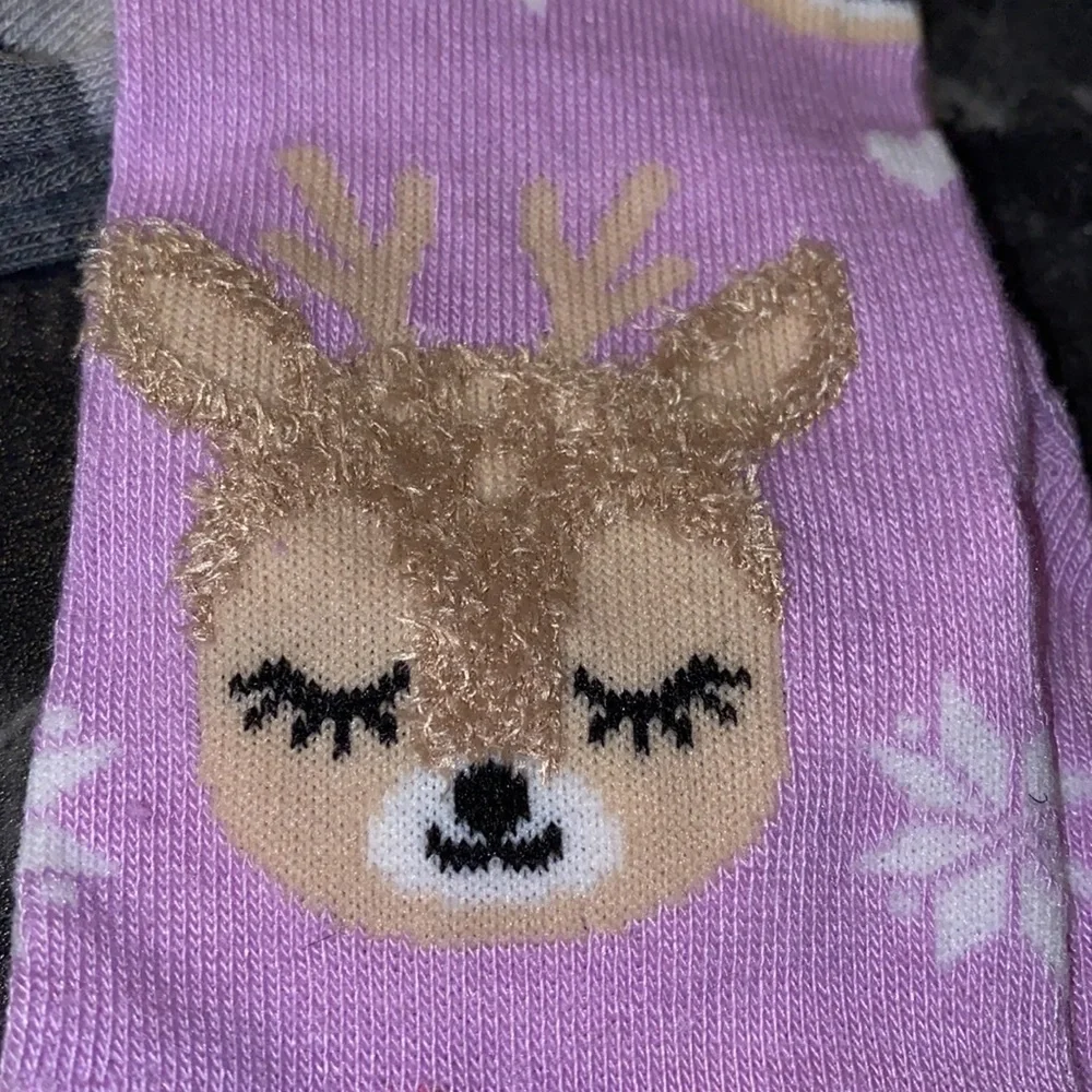 Justice 5 Pair Crew/Knee High Socks 🧦